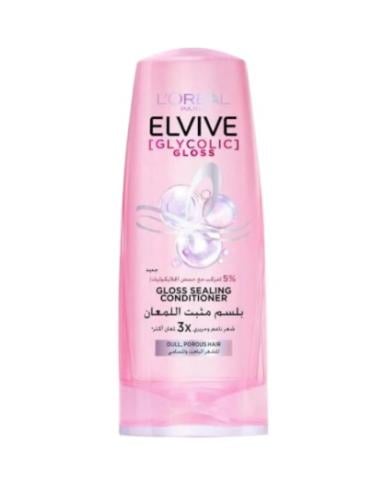 بلسم الفيف جليكوليك جلوس مثبت اللمعان للشعر الباهت من لوريال باريس - 360 مل