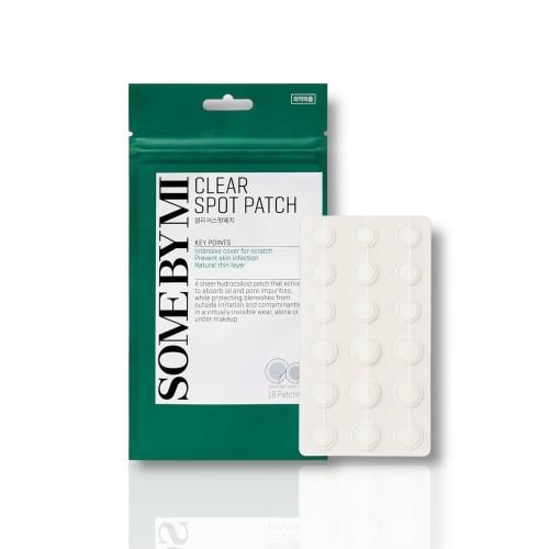 لصقات كلير سبوت لعلاج حب الشباب 30 يوم من سوم باي مي 18 حبة Some By Mi