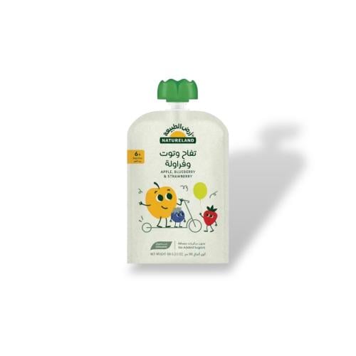 مهروس فواكه - تفاح وتوت وفراولة