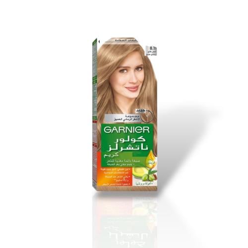 صبغة غارنييه اشقر رمادي