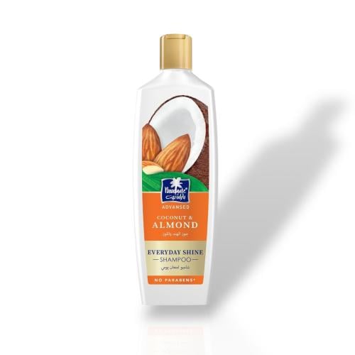 شامبو لمعان يومي بخلاصة جوز الهند واللوز من باراشوت 340 مل