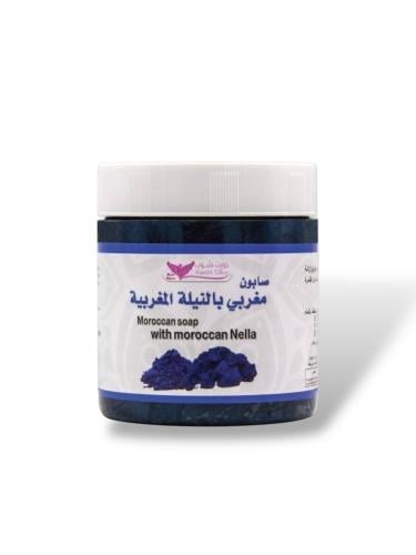 صابون مغربي بالنيلة المغربية من كويت شوب 450 جرام