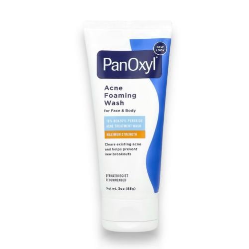 غسول رغوي لحب الشباب من بانوكسيل قوة قصوى 10% بيروكسيد 156ج