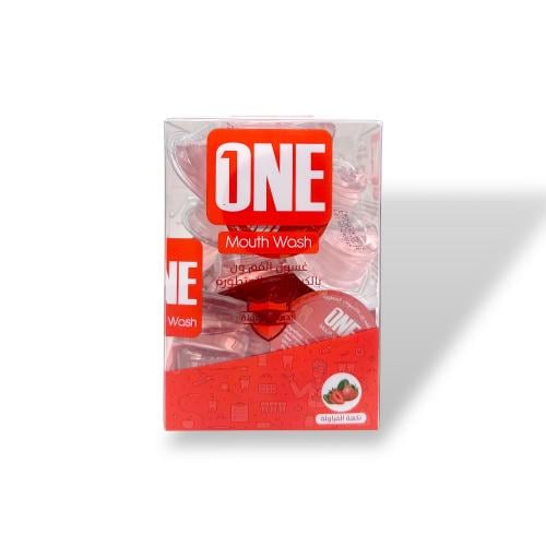 غسول الفم بالكبسولات المتطورة بنكهة نكهة الفراولة من ذا ون تاتش 20 كبسولة 15 مل