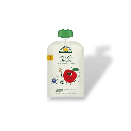 مهروس التفاح والتوت بالشوفان