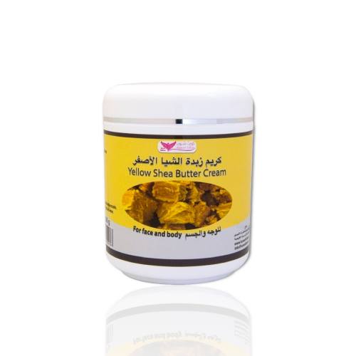 كويت شوب كريم زبدة الشيا الأصفر 500 جم