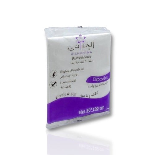 مناشف الخزامى للإستخدام مرة واحدة-قطعة 1مقاس80x160
