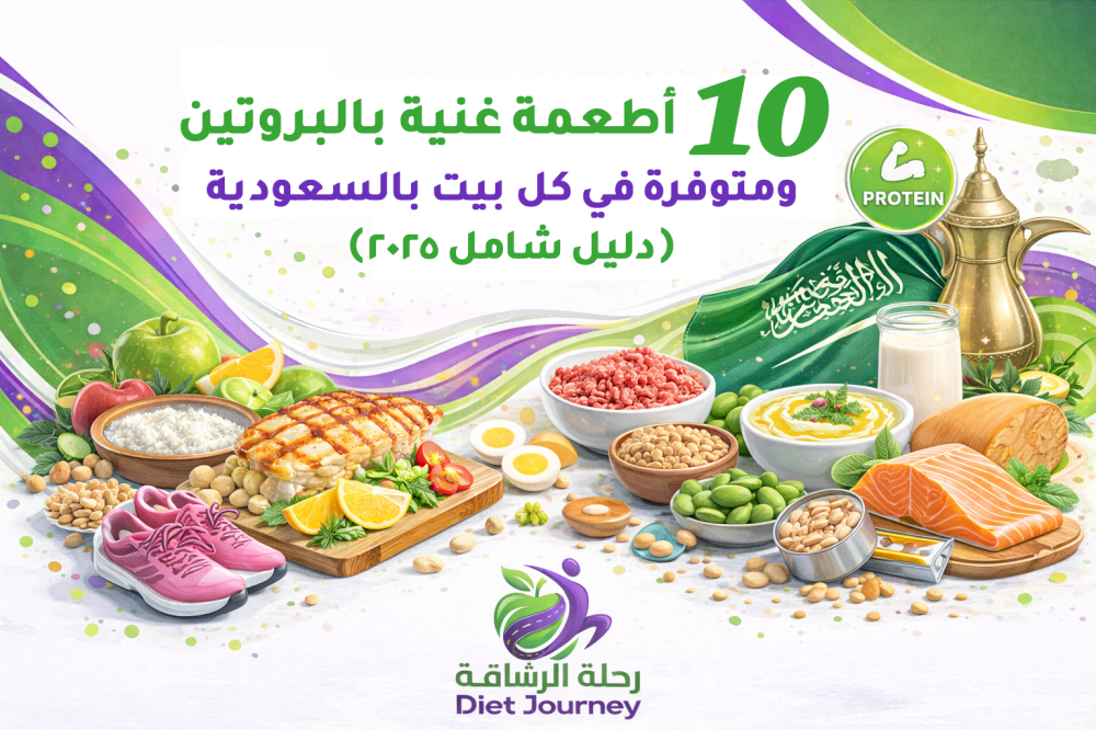10 أطعمة غنية بالبروتين ومتوفرة في كل بيت بالسعودية (دليل شامل 2025)