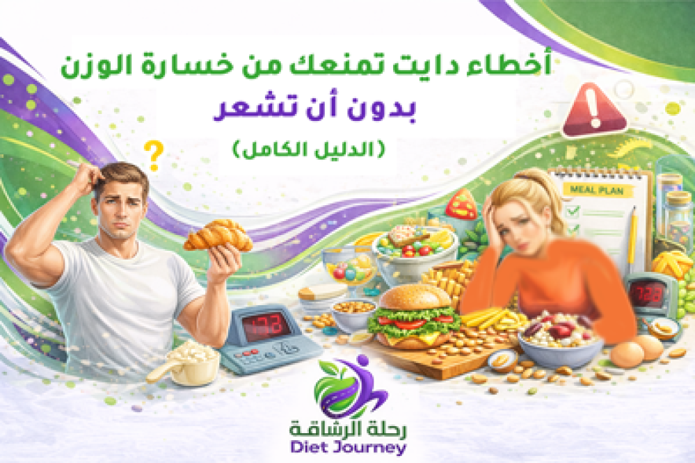 أخطاء دايت تمنعك من خسارة الوزن بدون أن تشعر (الدليل الكامل)