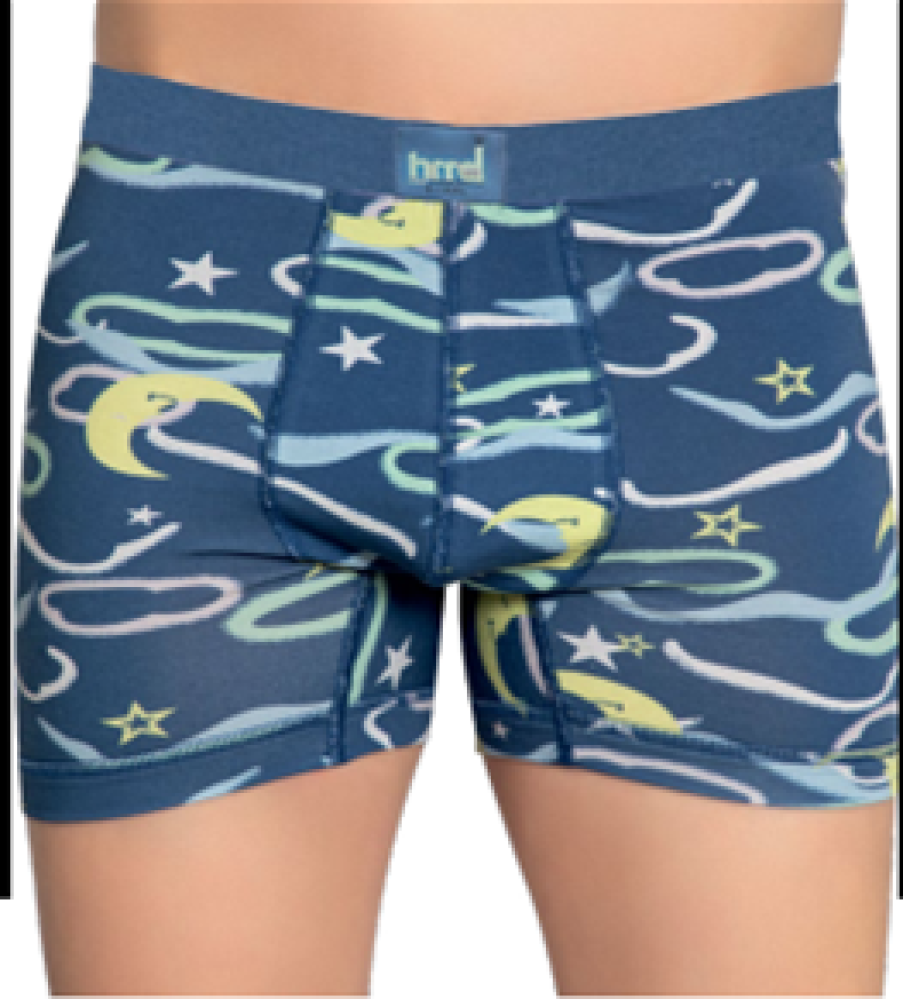 بوكس 3 قطع بوكسر برسوم متعددة  (قطن و ليكرا)