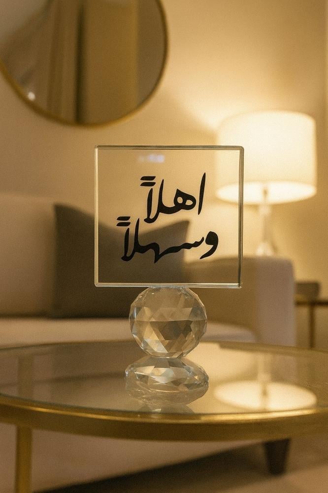 استاند عبارات كرستال فاخر