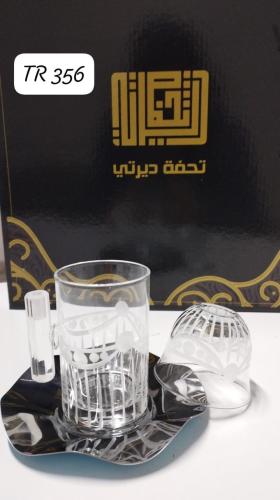 طقم بيالات وفناجيل تركي ١٨ قطعة