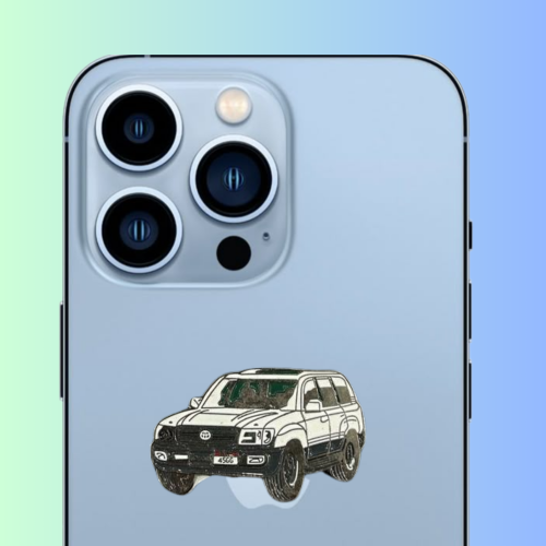 استكر معدني لاند كروزر