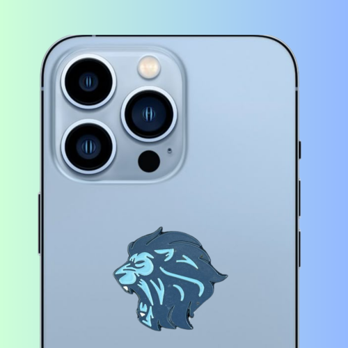 استكر معدني أسد