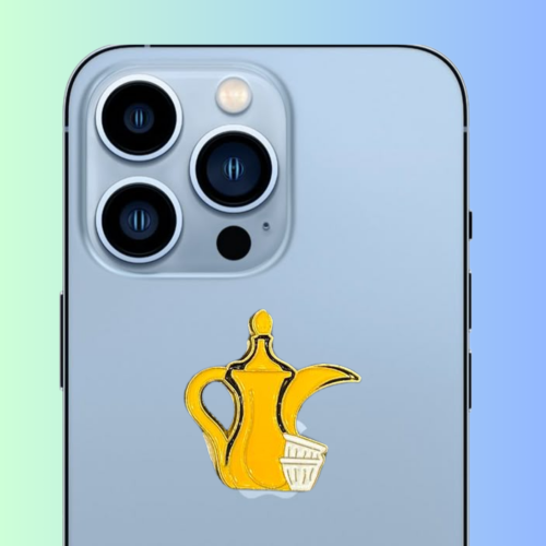 استكر معدني دلة قهوه