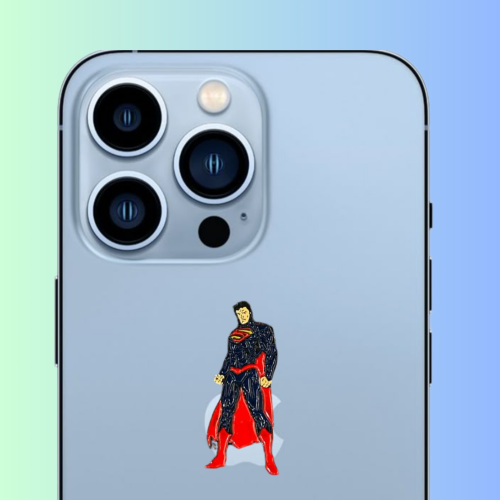 استكر معدني سوبر مان