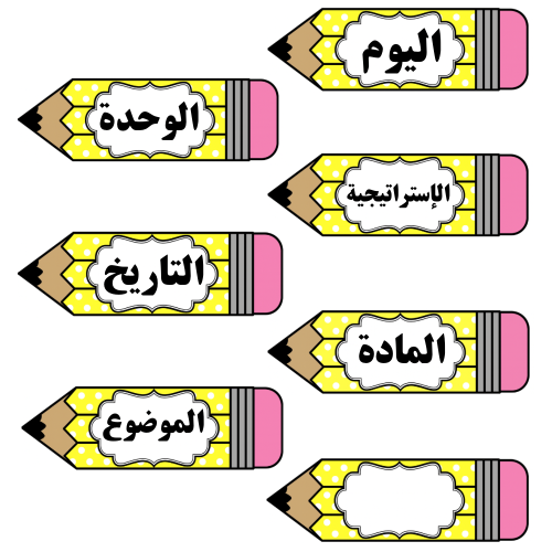 اشارات تنظيم السبوره