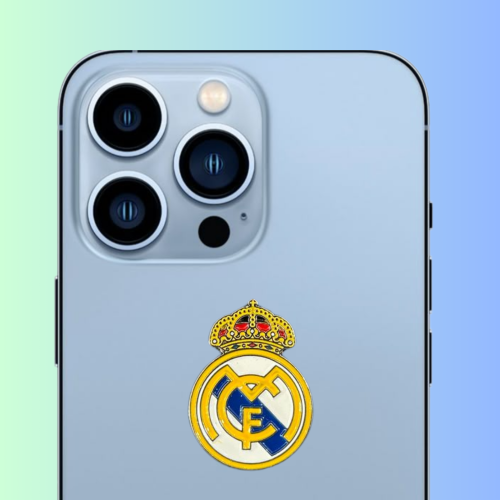 استكر معدني ريال مدريد