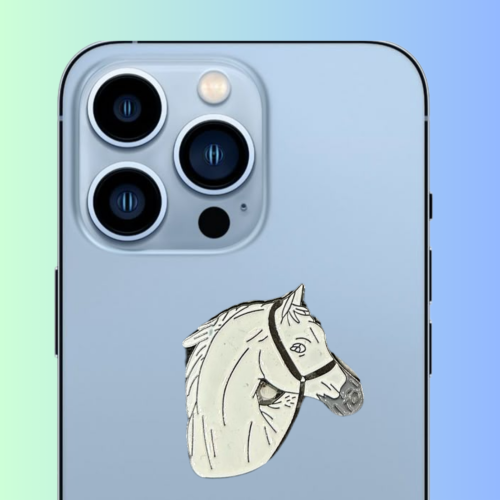 استكر معدني حصان