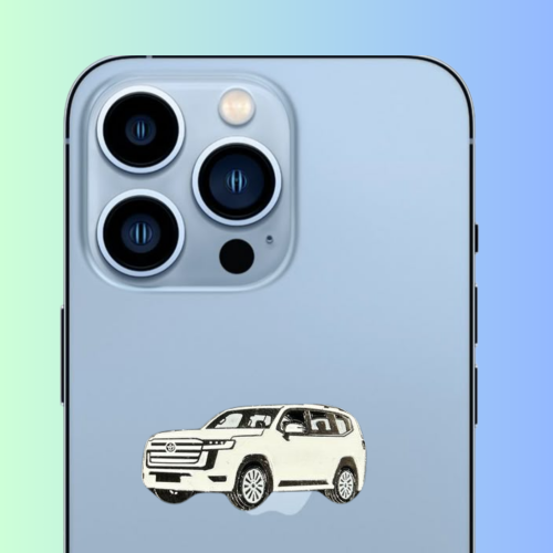 استكر معدني لاند كروزر