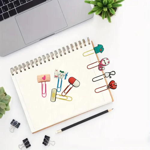 مشابك ورق طبية ( شكل عشوائي)