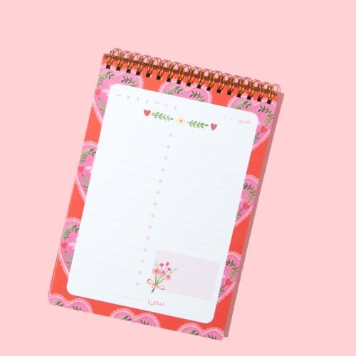 منظم يومي، قلوب