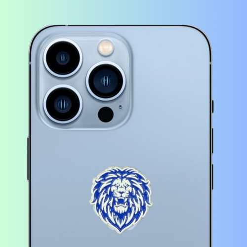 استكر معدني أسد