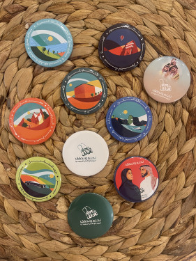 بروشات دائريه ( شكل عشوائي )