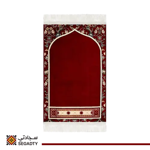 سجادة صلاة محراب إمام الحرم - احمر