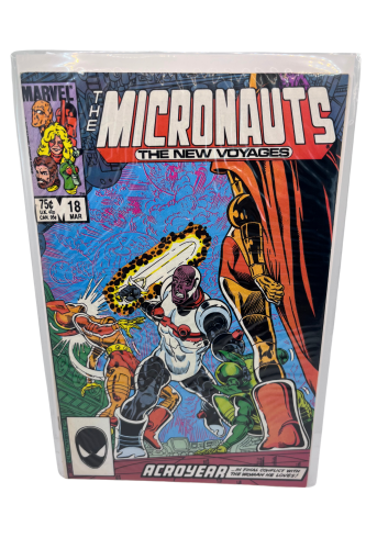 Marvel Comics 1985 Micronauts #18 The New Voyages
