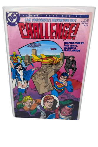 DC Comics Challenge Can you solve it before we do?...