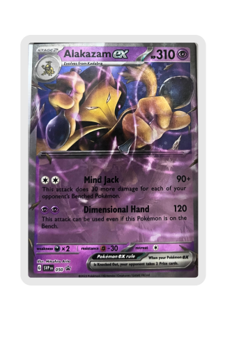 Alakazam Ex 050 Black Star Promo Pokemon