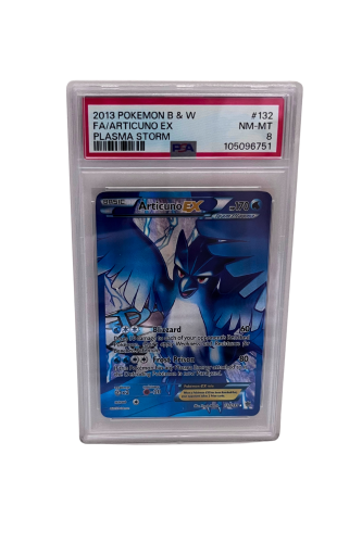 Articuno Ex #132 Pokemon Graded PSA 8
