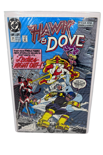 DC Comics 1991 Hawk and Dove #21