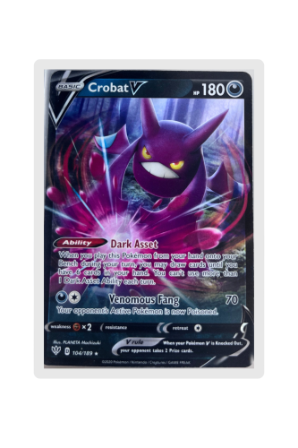 Crobat V 104/189 Pokemon