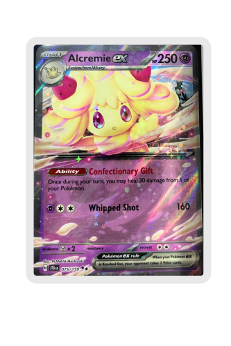 Alcremie Ex 75/159 Pokemon