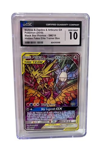 Moltres Zapdos Articuno Black Star Promo CGC 10