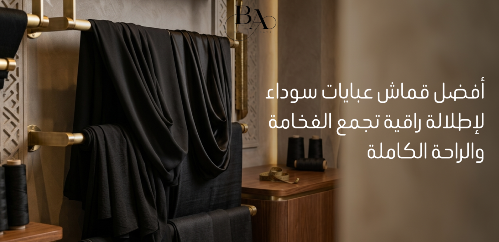افضل قماش عبايات سوداء