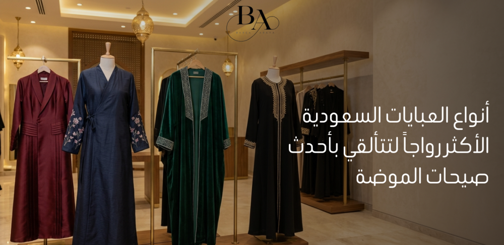 أنواع العبايات السعودية