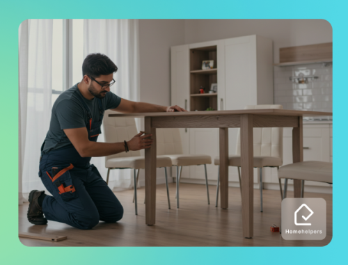 تجميع طاولة طعام | خدمات النجارة الاحترافية في الس...