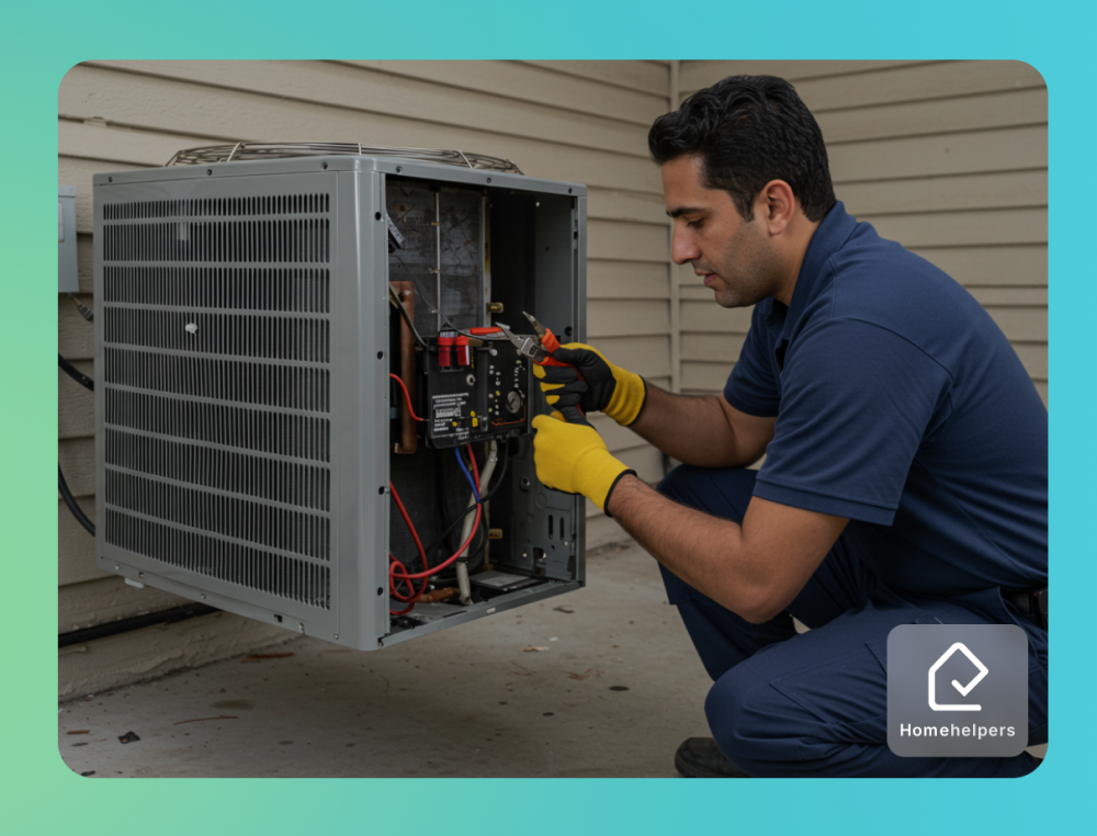 Compressor Installation and Freon Filling for Central A/C Above