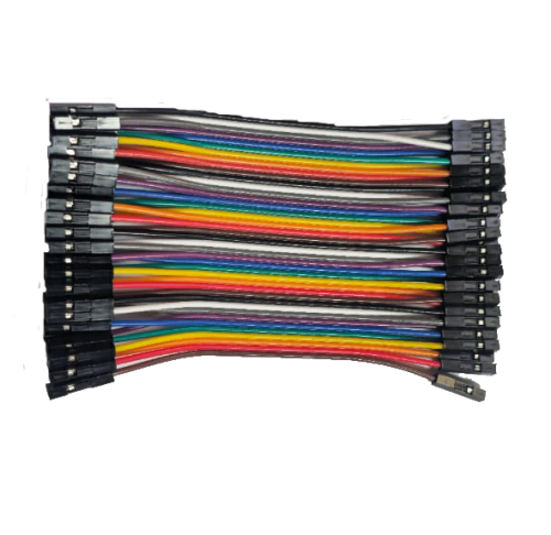 أسلاك أنثى -أنثى -عدد 40 f-f duPont wires