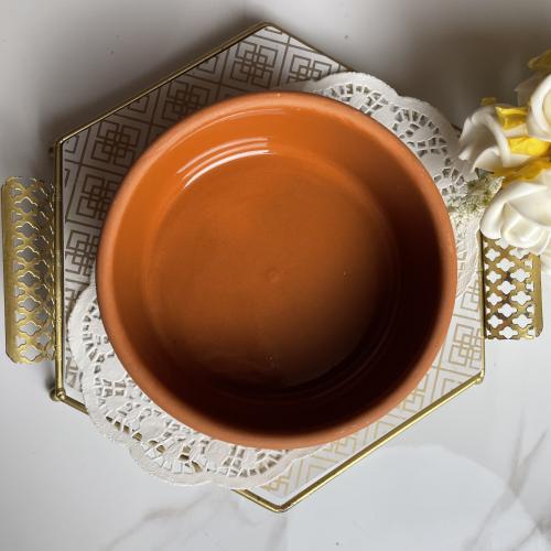 صحن فخار – لمسة طبيعية لديكورك
