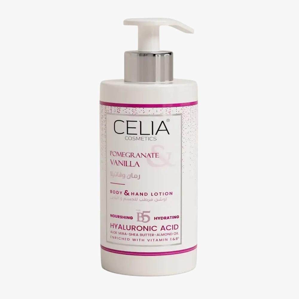 Celia Lotion Pomegranate & Vanilla 400ml NEW