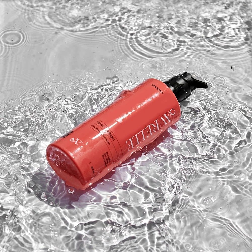 افاريل شامبو الشعر بالكيراتين والكولاجين 400 مل