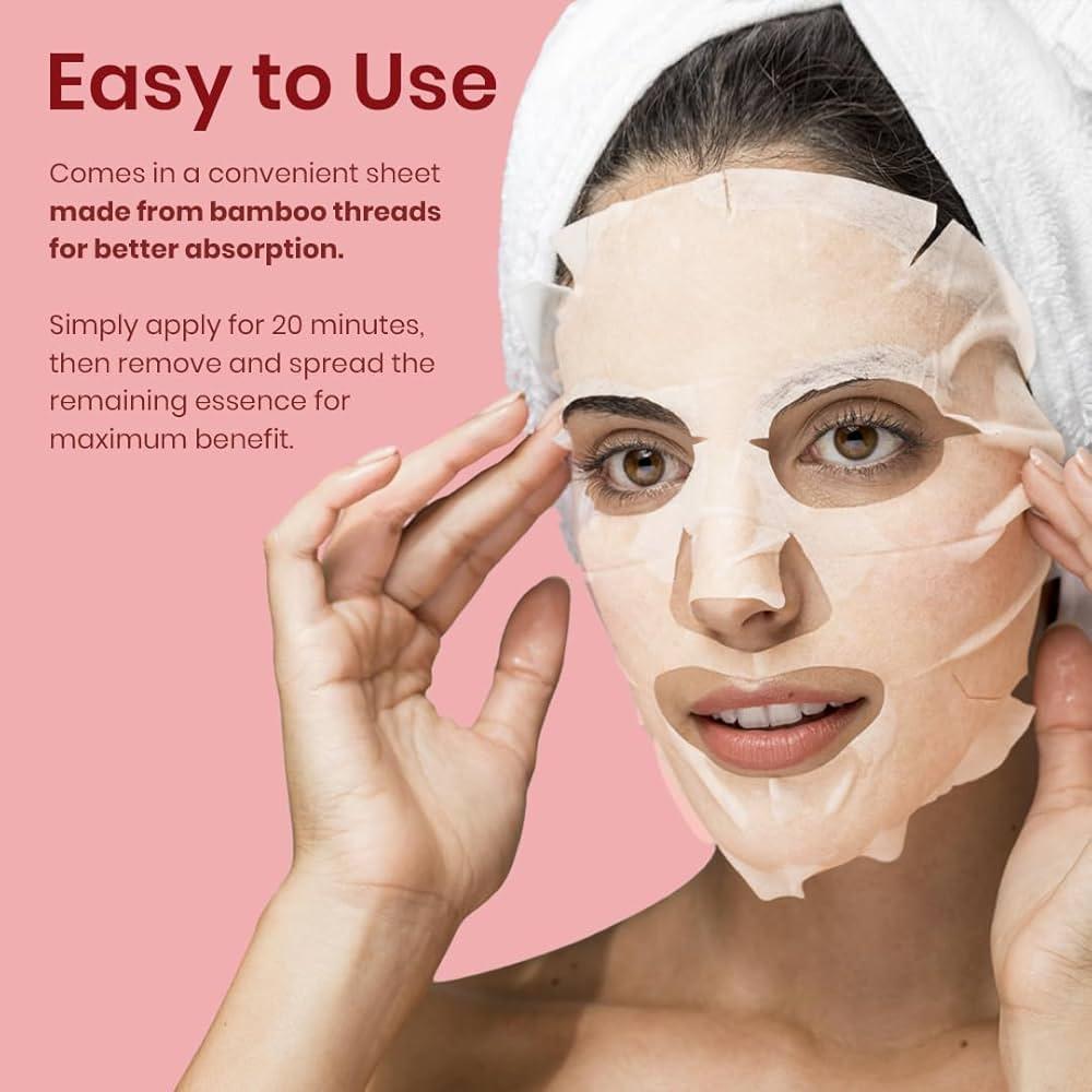 مومز باث ريسيبي قناع الفاصولياء الحمراء 25 مل* 5 قطع