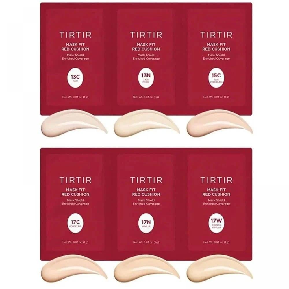 Terry Terry Fit Red Cushion Mask Set 6*1(13C, 13N, 15C, 17C, 17N, 17W)