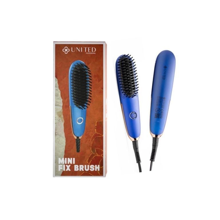 United Professional Mini Fix Hair Brush Blue UN 202