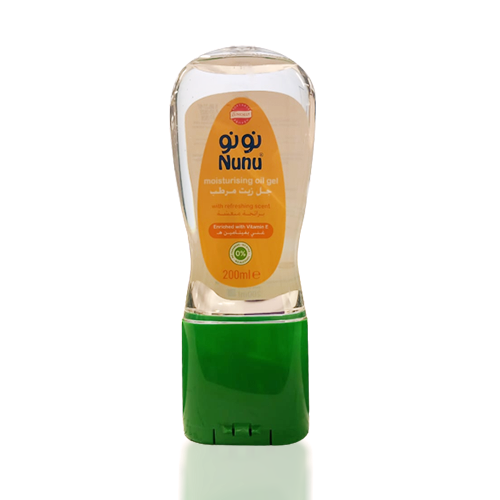 Nunu Moisturizing Oil Gel with a refreshing scent 200 ml ڤانير