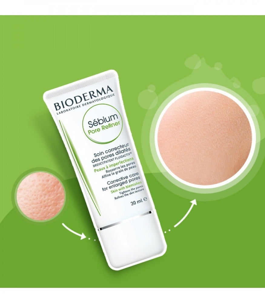 Bioderma Sebium Pore Refiner Cream for Moisturizing and Minimizing Pores  30ml - فانير